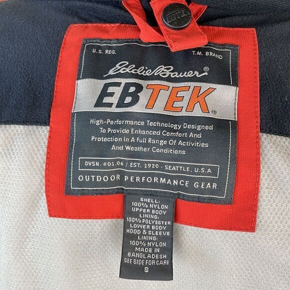 Eddie Bauer EBTEK Outdoor Performance Jacket Size S - Picture 8 of 9
